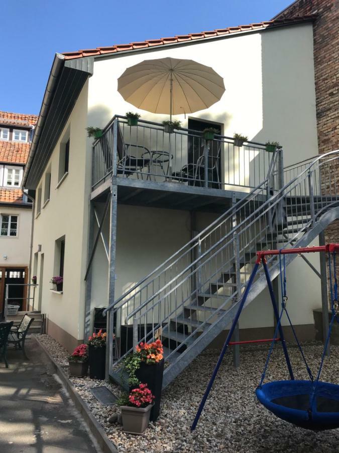 Apartment Am Pulverturm Кведлинбург Экстерьер фото